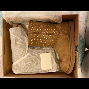 Ugg Classic Short Floral Boots